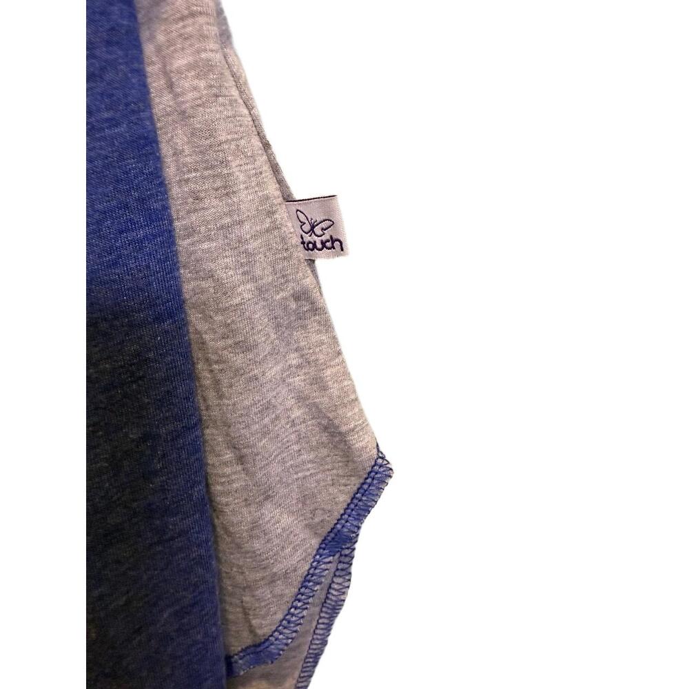 Touch By Alyssa Milano Womens Long Sleeve Size M KC Royals Raglan Rhinestone - Picture 5 of 8